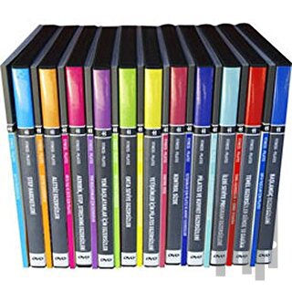 Fitness ve Pilates 11 Kitap + 11 DVD