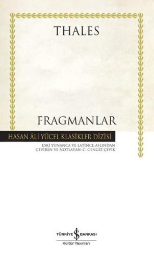 Fragmanlar - Hasan Ali Yücel Klasikler Dizisi (Ciltli)