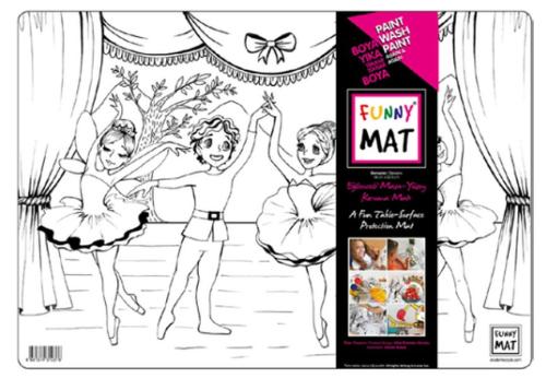 Funny Mat - Dansçılar  - 33,5x48cm