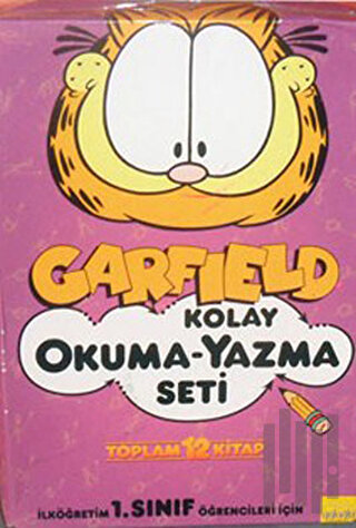 Garfield Kolay Okuma - Yazma Seti (12 Kitap Takım)