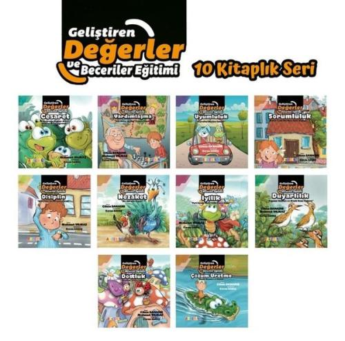 Geliştiren Değerler ve Beceriler Eğitimi Seti - 10 Kitap Takım | Kitap