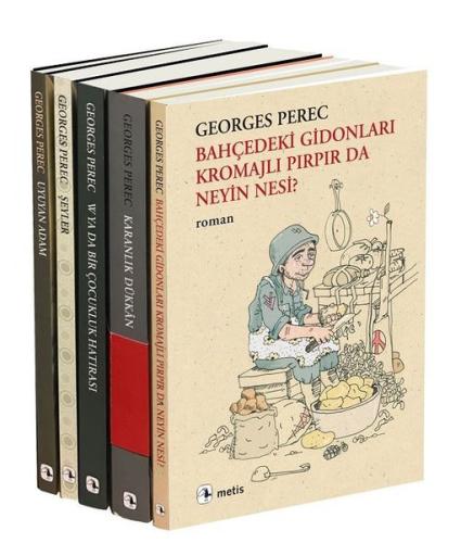 Georges Perec 5 Kitap Takım - Hediyeli | Kitap Ambarı
