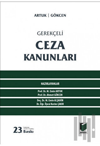 Gerekçeli Ceza Kanunları (Ciltli)