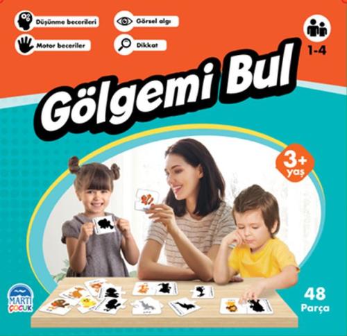 Gölgemi Bul - Eğitici Yapboz - 48 Parça