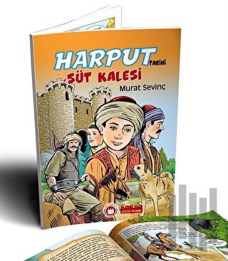 Harput Tarihi Süt Kalesi (Çizgi Roman Büyük Boy Renkli) 7+Yaş