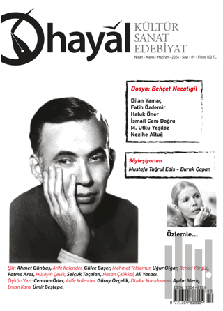 Hayal Kültür Sanat ve Edebiyat Dergisi Sayı: 89