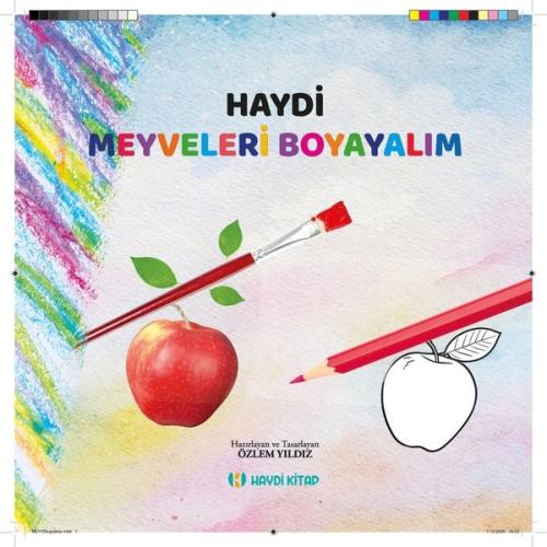 Haydi Meyveleri Boyayalım