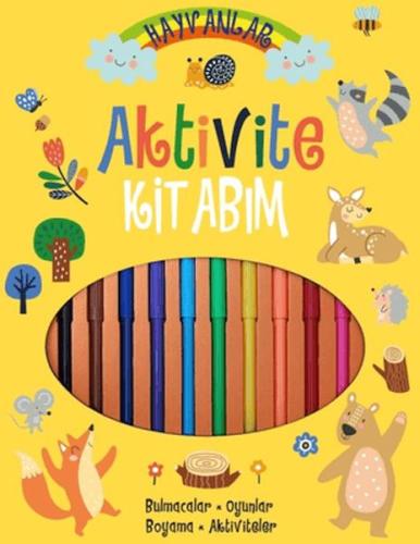 Hayvanlar Aktivite Kitabım | Kitap Ambarı