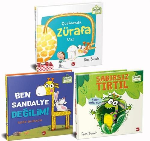 Hayvanlarla Eğleniyorum Organik Seti - 3 Kitap Takım (Ciltli)