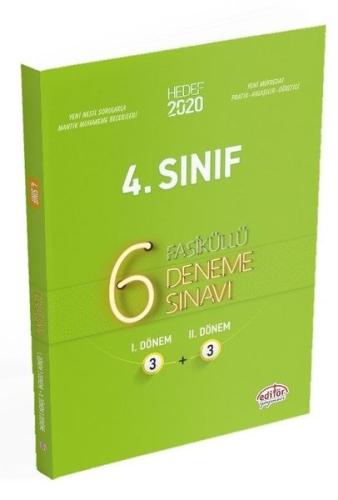 Hedef 2020 4.Sınıf 6 Fasiküllü Deneme Sınavı 3+3
