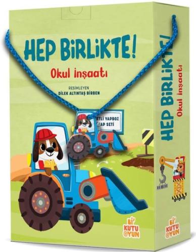Hep Birlikte! Okul İnşaatı (Kitap ve Oyun Seti) | Kitap Ambarı