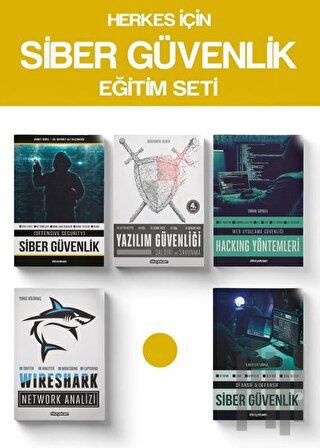 Herkes İçin Siber Güvenlik Eğitim Seti (5 Kitap Takım)
