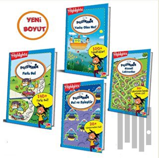 Highlights Puzzlemania (On The Go Serisi) 4'lü Set