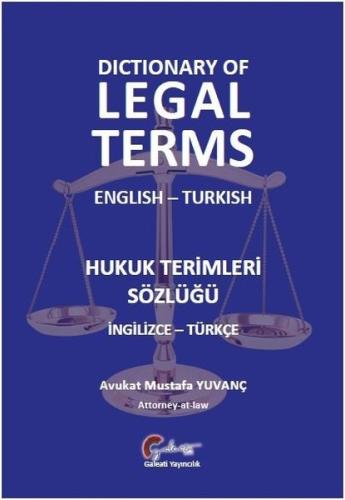 Hukuk Terimleri Sözlüğü-İngilizce Türkçe (Ciltli)