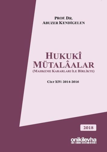 Hukuki Mütalaalar Cilt 14 (Ciltli)