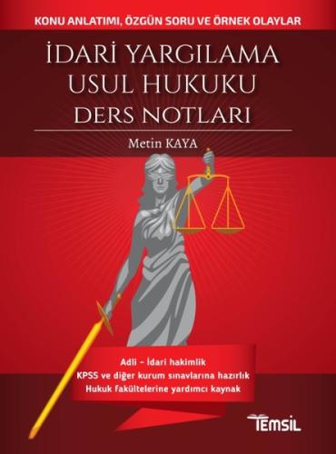 İdari Yargılama Usul Hukuku Ders Notları