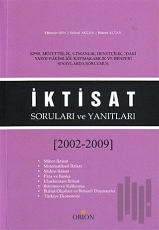 İktisat Soruları ve Yanıtları (2002 - 2009 )