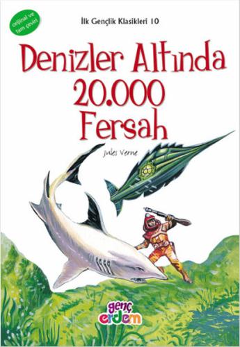 İlk Gençlik Klasikleri 10 - Denizleraltında 20.000 Fersah | Kitap Amba