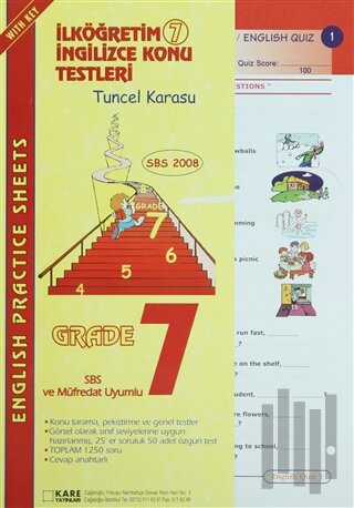 İlköğretim 7 İngilizce Konu Testleri (English Practice Sheets Grade 7)