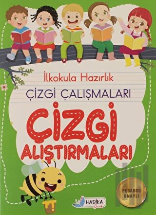İlkokula Hazırlık Çizgi Çalışmaları Çizgi Alıştırmaları