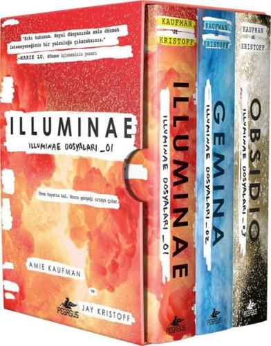 İlluminae Dosyaları Serisi Kutulu Seti - 3 Kitap Takım (Ciltli)