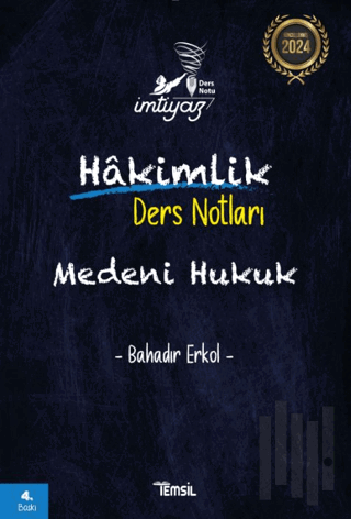İmtiyaz Medeni Hukuk Hakimlik Ders Notları