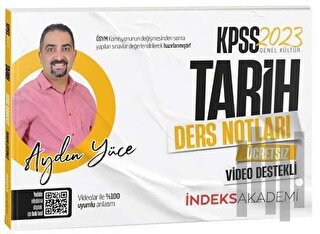 İndeks Akademi 2023 KPSS Tarih Video Ders Notları