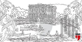 İstanbul Silüeti Tuval Boyama - Boyanabilir Kanvas Tablo