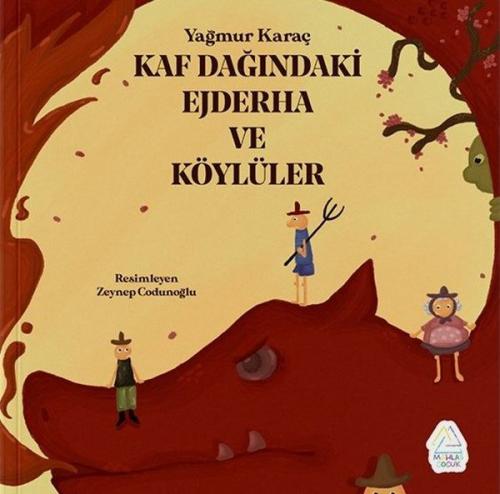 Kaf Dağındaki Ejderha ve Köylüler | Kitap Ambarı