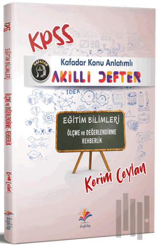 Kafadar 2022 KPSS Eğitim Bilimleri Akıllı Defter Ölçme ve Değerlendirme - Rehberlik