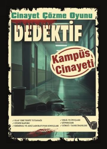 Kampüs Cinayeti - Dedektif Cinayet Çözme Oyunu | Kitap Ambarı