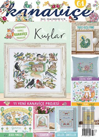 Kanaviçe Dergisi Ekim - Ocak 2022/02 Sayı: 61 | Kitap Ambarı