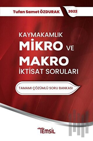 Kaymakamlık Mikro ve Makro İktisat Sorunları | Kitap Ambarı