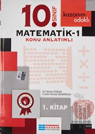 Kazanım Odaklı 10. Sınıf Matematik Konu Anlatımlı 1-2 (2 kitap takım)