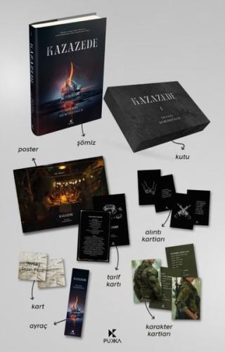 Kazazede Kutulu Seti - Poster Ayraç ve Kart Hediyeli (Ciltli)