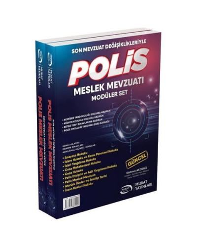 Komiser Yardımcılığı ve Misyon Koruma Modüler Set | Kitap Ambarı