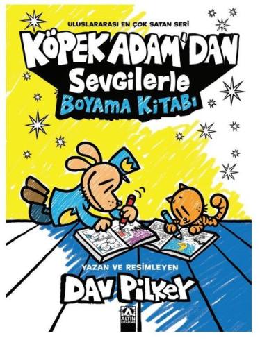 Köpek Adam’dan Sevgilerle Boyama Kitabı | Kitap Ambarı