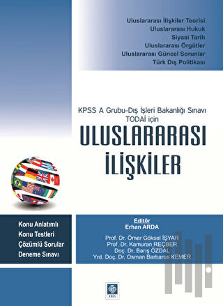 KPSS A Gurubu-Dış İşleri Bakanlığı Sınavı TODAİ İçin Uluslararası İlişkiler