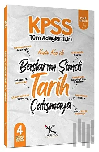 KPSS Başlarım Şimdi Tarih Çalışmaya Ders Notları