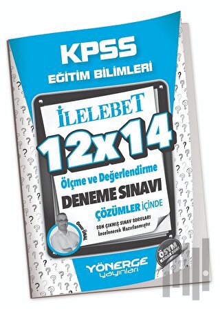 KPSS Eğitim Bilimleri Ölçme ve Değerlendirme 12x14 Deneme Çözümlü