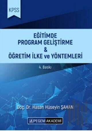 KPSS Eğitimde Program Geliştirme ve Öğretim İlke ve Yöntemleri