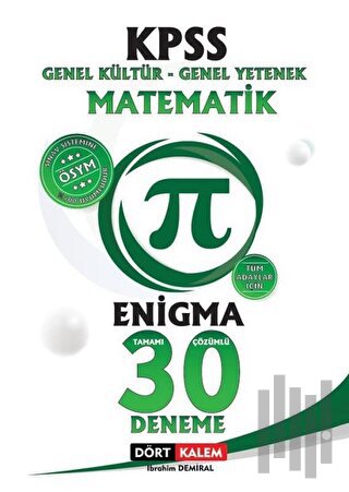KPSS Enigma Matematik Tamamı Çözümlü 30 Deneme