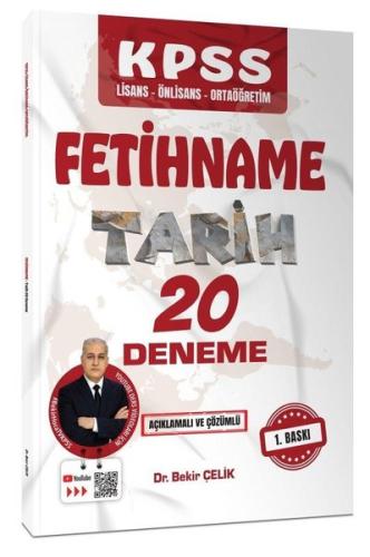 KPSS Fetihname Tarih 20 Deneme - Açıklamalı ve Çözümlü