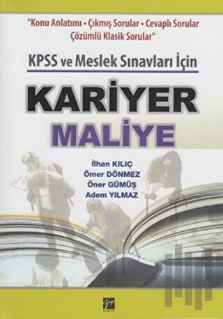 KPSS ve Meslek Sınavları İçin Kariyer Maliye | Kitap Ambarı