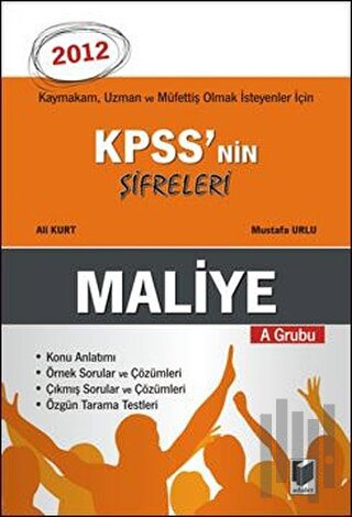 KPSS'nin Şifreleri A Grubu Maliye