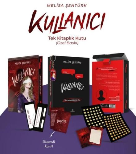 Kullanıcı - Tek Kitaplık Yan Boyamalı Kutu (Ciltli) | Kitap Ambarı