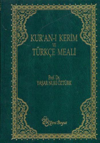 Kuran-ı Kerim Meali (Büyük Metinli Yeşil) (Ciltli)