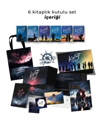 Kutup Yıldızı Seti - 6 Kitap Takım Hediyeli Kutu (Ciltli)