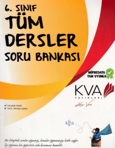KVA 6.Sınıf Tüm Dersler Soru Bankası (Yeni) | Kitap Ambarı