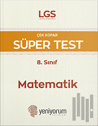 LGS Çek Kopar Süper Test 8. Sınıf Matematik